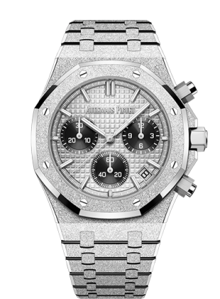 Audemars Piguet Royal Oak white gold dial in white gold