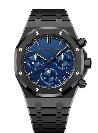 Audemars Piguet Royal Oak blue dial in ceramic